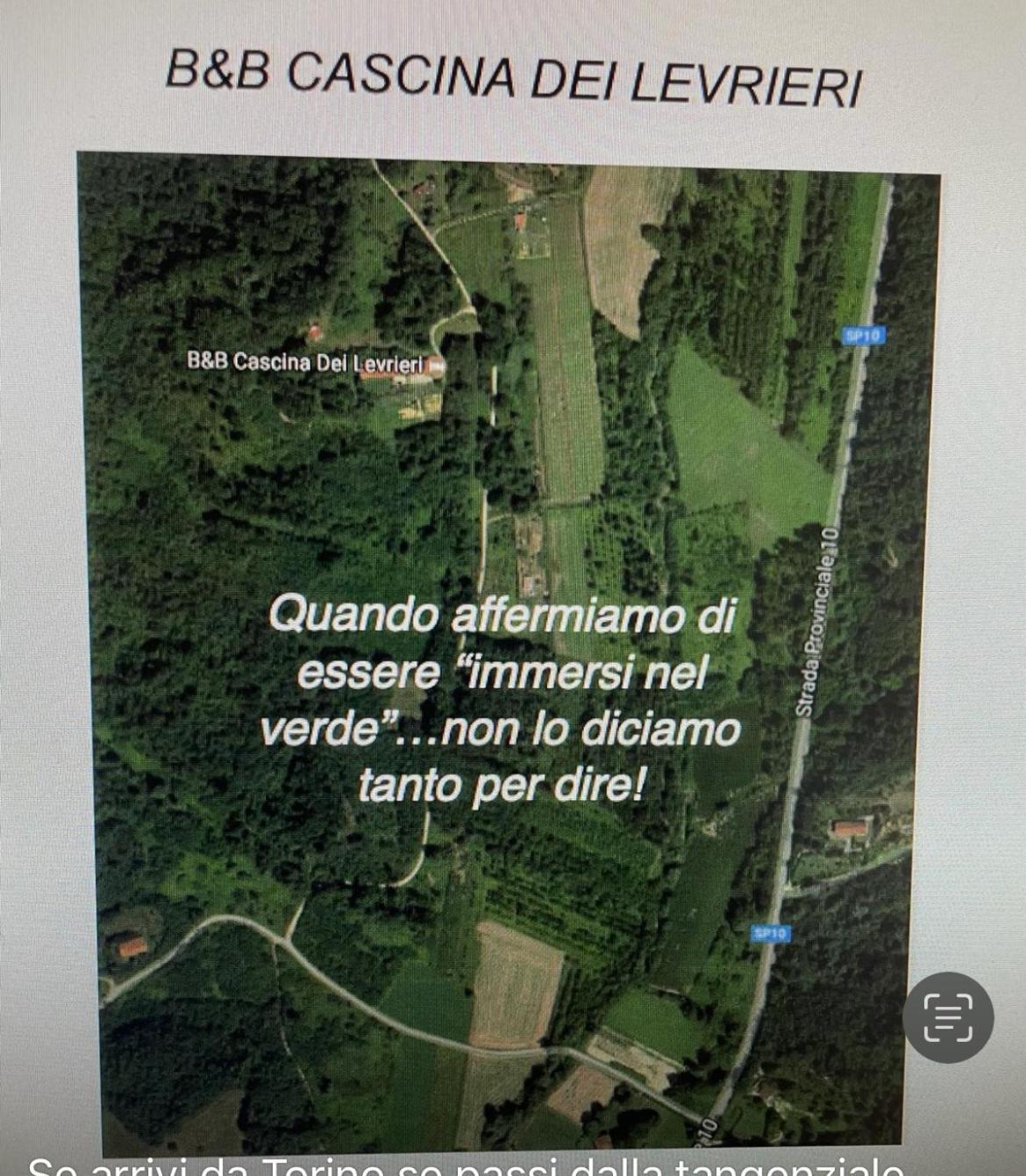 B&B Cascina Dei Levrieri Capriglio Экстерьер фото